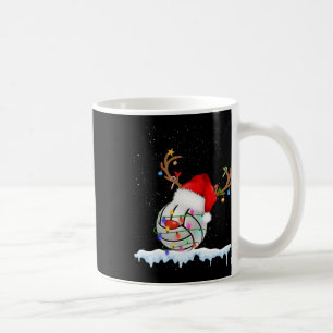 Mug Noël Volley-ball Bal Santa Hat Noël garçons Hommes
