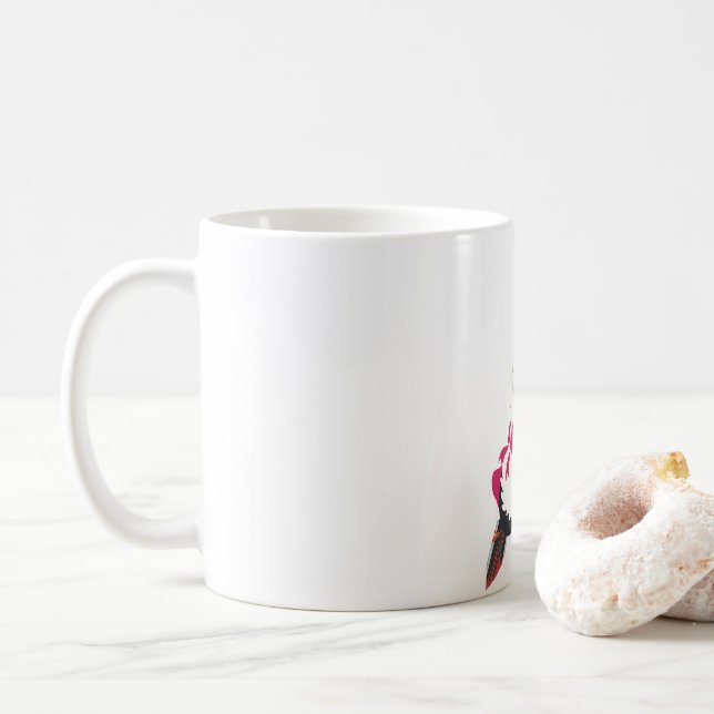 Mug Noele minimalist - Genshin Impact (Avec donut)