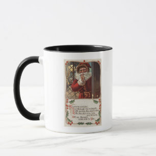 Mug NoëlPère Noël avec main sur la barbe