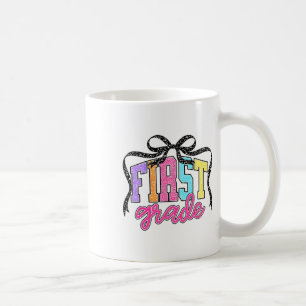 Mug Nœud Coquette de Première Année Retour à l'École D