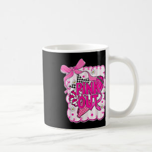 Mug Nœud Coquette Rose Football Équipe Cancer Sein 