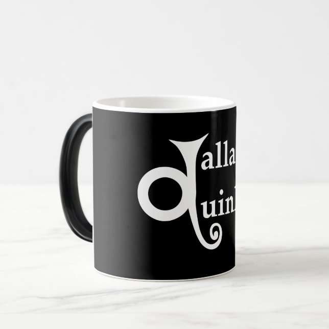 MUG NOIR (Devant gauche)