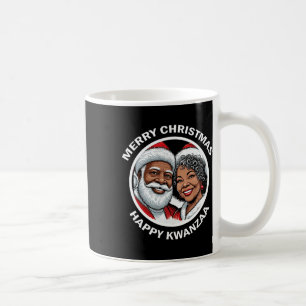 Mug Noir Aimant Père Noël Et Mme Claus Noël