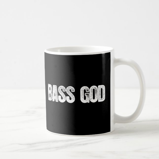 Mug Noir bas de Dieu (Droite)