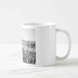 Mug Noir blanc New York City Skyline