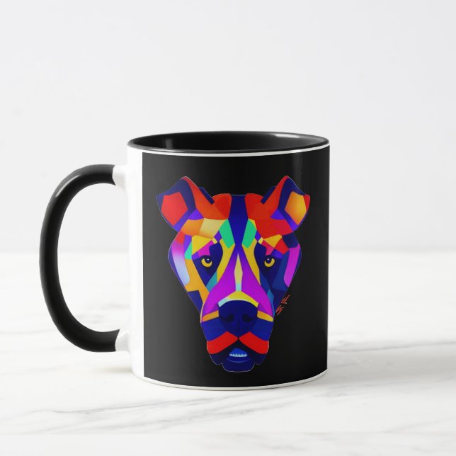 Mug noir combo d'Alexander's Dog (Gauche)