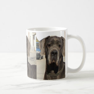 Mug noir de great dane