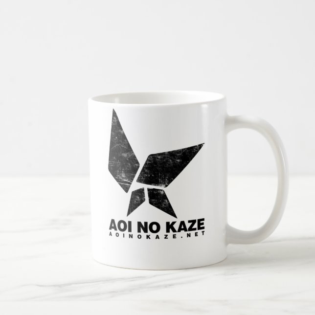 Mug Noir de grunge d'ANK (Droite)