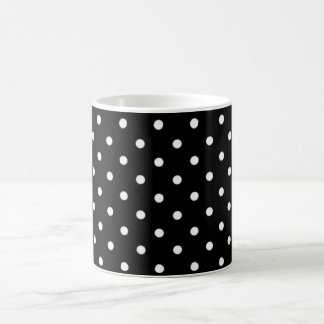 Mug Noir et blanc à pois