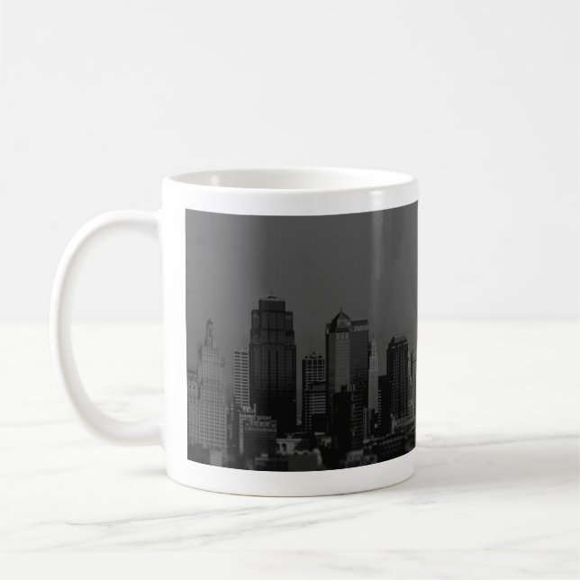 Mug Noir et blanc de New York (Gauche)