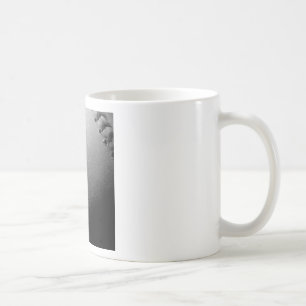 Mug Noir et blanc Gros plan de base-ball