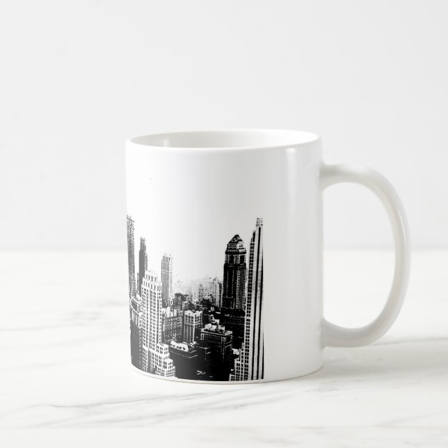 Mug Noir et blanc New York City (Droite)