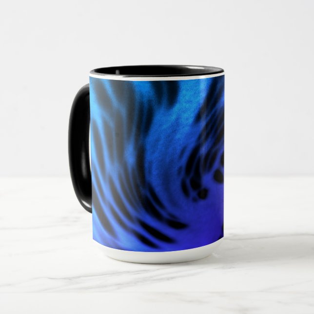 Mug Noir et Bleu (Devant gauche)