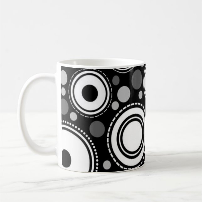 Mug Noir et gris (Gauche)