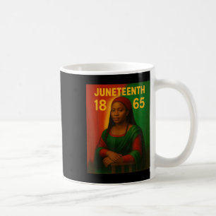 Mug Noir Mona Lisa Graphisme Afro Africain Américain J