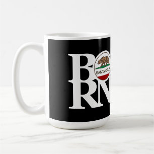 Mug Noir NÉ de Santa Cruz 15oz