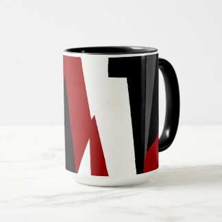 Mug Noir rouge et blanc