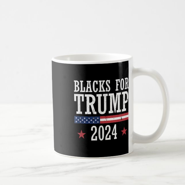 Mug Noirs pour l'élection présidentielle de Trump en 2 (Droite)