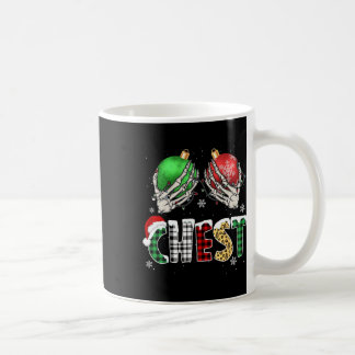 Mug Noix de Noël Noix de châtaignes marron Noël Couple