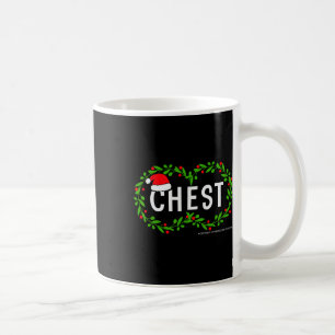 Mug Noix de poitrine Noël Amusants Couple de marrons