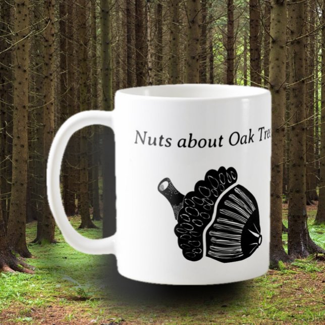 Mug Noix sur les chênes Acorn (Créateur téléchargé)