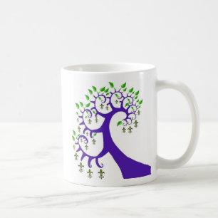 MUG NOLA FLEUR DE LIS TREE