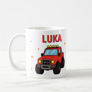 Mug Nom Age Anniversaire Camion Monstre 