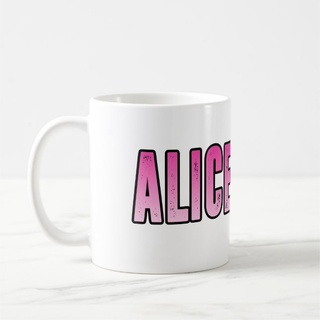 Mug Nom Alice (Gauche)