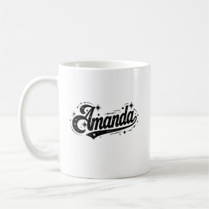Mug Nom Amanda prénom nom de famille