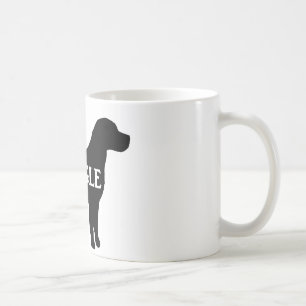 Mug Nom beagle silhouette.png