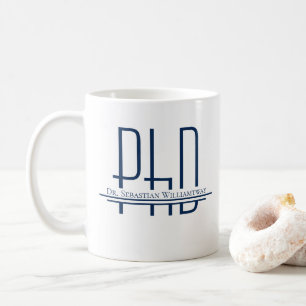 Mug Nom Bleu Doctorat