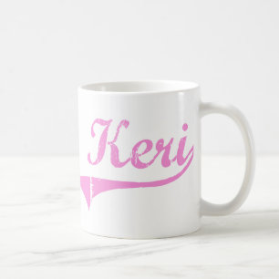Mug Nom classique de style de Keri
