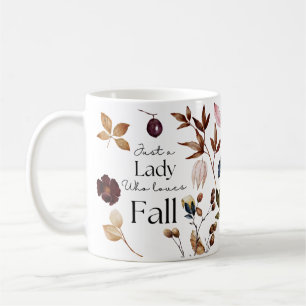 Mug Nom customisé Feuilles Automne