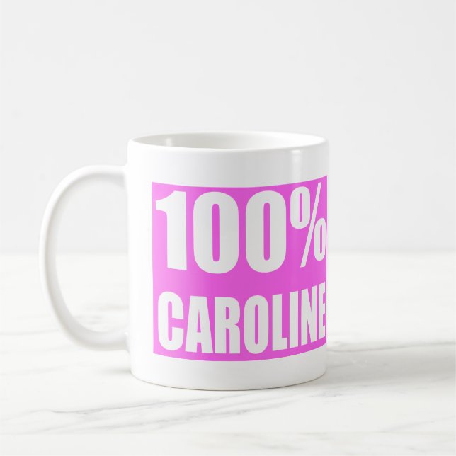 Mug Nom de Caroline (Gauche)