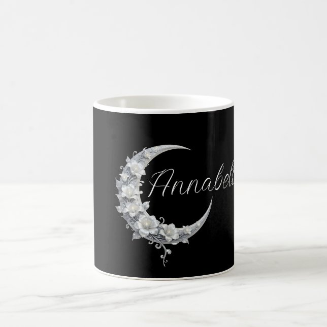 Mug Nom de déesse lunaire personnalisé céleste sur fon (Centre)
