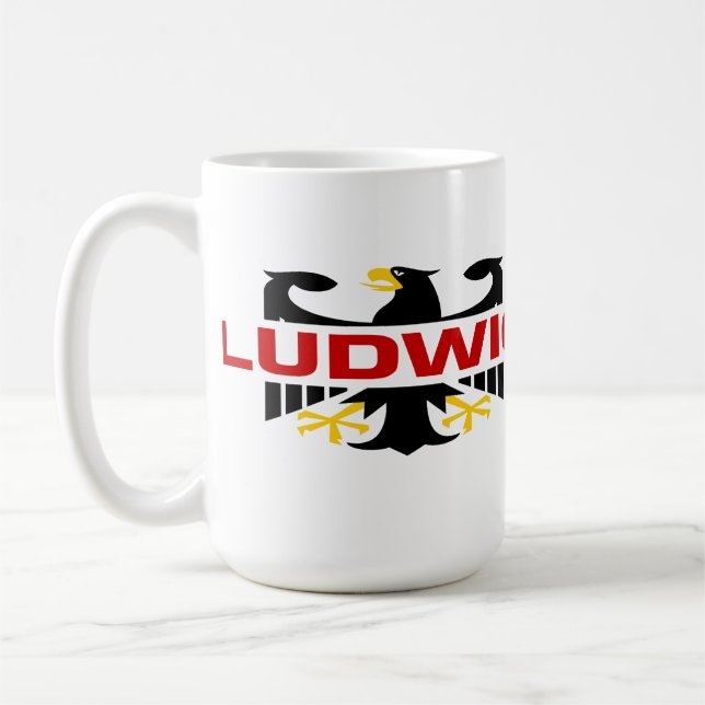 Mug Nom de famille de Ludwig (Gauche)