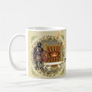 Mug Nom de famille du bouclier de crête