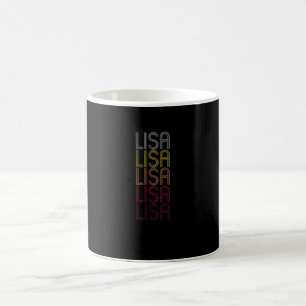Mug Nom de la Lisa Don Prénom personnalisé