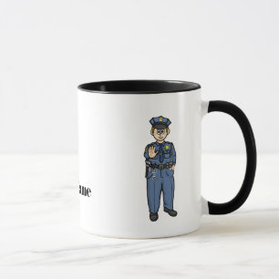 Mug Nom de l'agent de patrouille frontalière des États