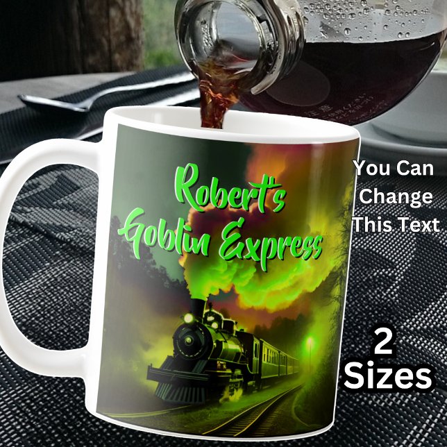 Mug Nom de l'annonce, Goblin Express Halloween Steam T (Créateur téléchargé)