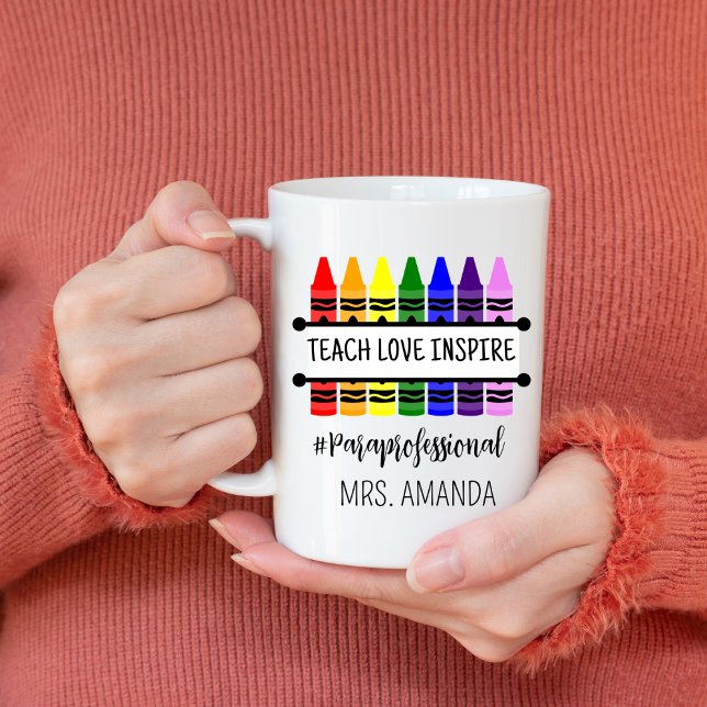Mug Nom de l'enseignant personnalisé Enseignants Appré (Créateur téléchargé)