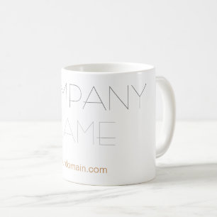 Mug Nom de l'entreprise stylish tendance