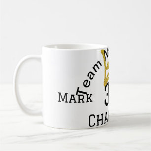 Mug nom de l'équipe ajouter nom du joueur date sports