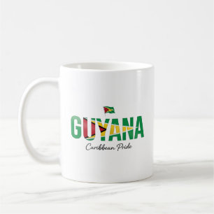 Mug Nom de l'île de Guyana   Fierté quotidienne