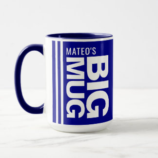 Mug Nom de nouveauté personnalisé et initiale | Big Na