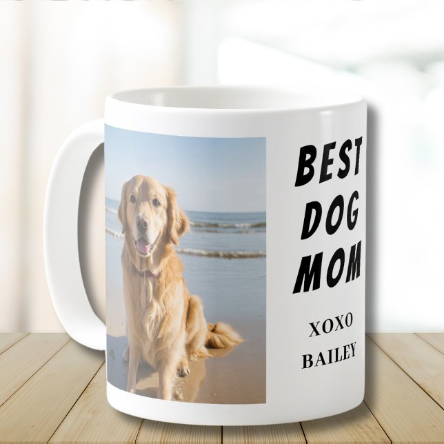 Mug Nom de photo de maman de chien (Créateur téléchargé)