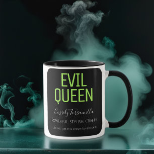 Mug Nom de plaisir Evil Reine Halloween