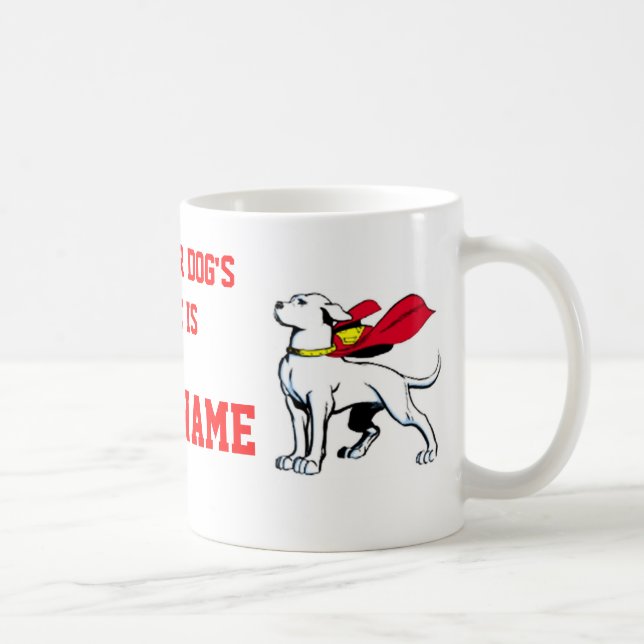 MUG NOM DE TON CHIEN (Droite)