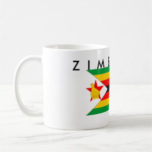 Mug nom des textes de symbole de nation de drapeau de