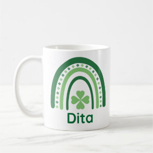 Mug Nom Dita Clover Boho Rainbow